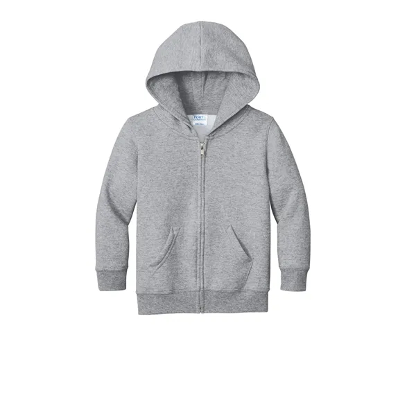Port & Company Toddler Core Fleece Full-Zip Hooded Sweats...... from ASI 84863 SanMar