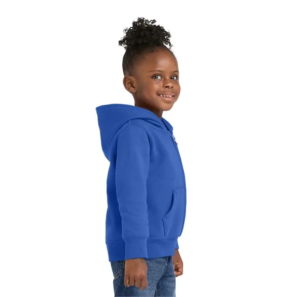 Port & Company Toddler Core Fleece Full-Zip Hooded Sweats...... from ASI 84863 SanMar