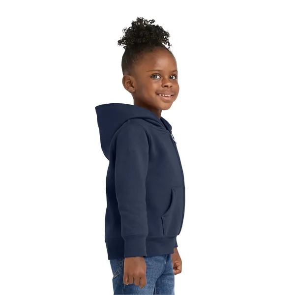 Port & Company Toddler Core Fleece Full-Zip Hooded Sweats...... from ASI 84863 SanMar