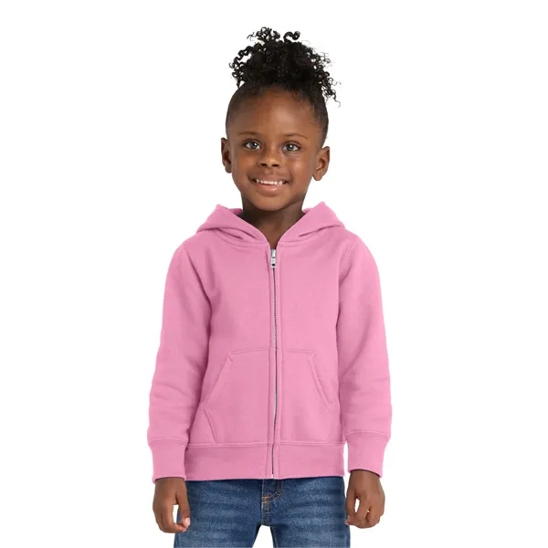 Port & Company Toddler Core Fleece Full-Zip Hooded Sweats...... from ASI 84863 SanMar