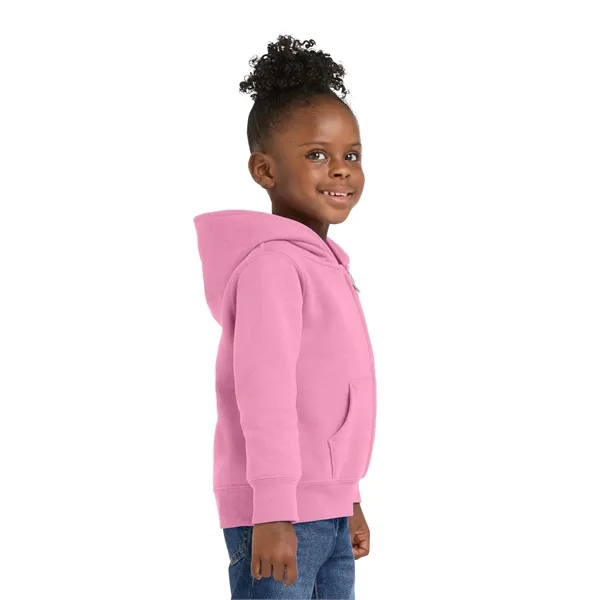 Port & Company Toddler Core Fleece Full-Zip Hooded Sweats...... from ASI 84863 SanMar