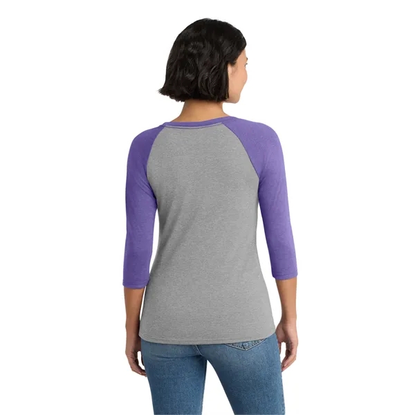 District Women's Perfect Tri 3/4-Sleeve Raglan.... from ASI 84863 SanMar