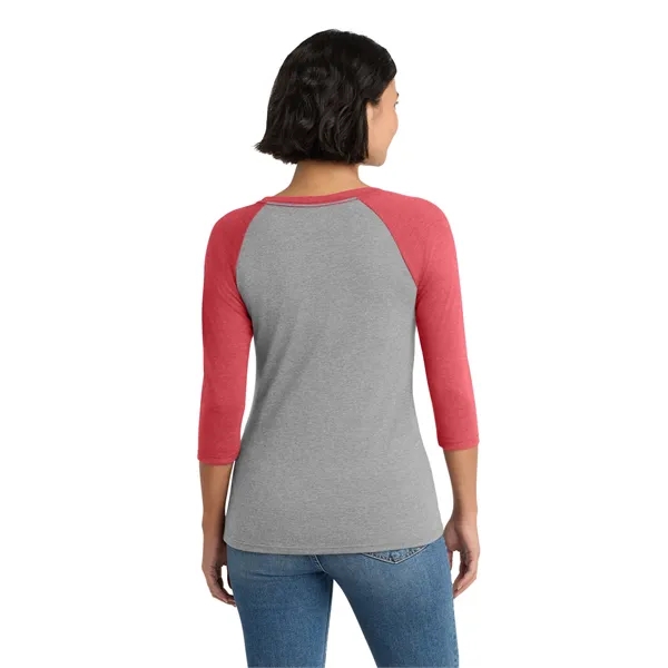 District Women's Perfect Tri 3/4-Sleeve Raglan.... from ASI 84863 SanMar