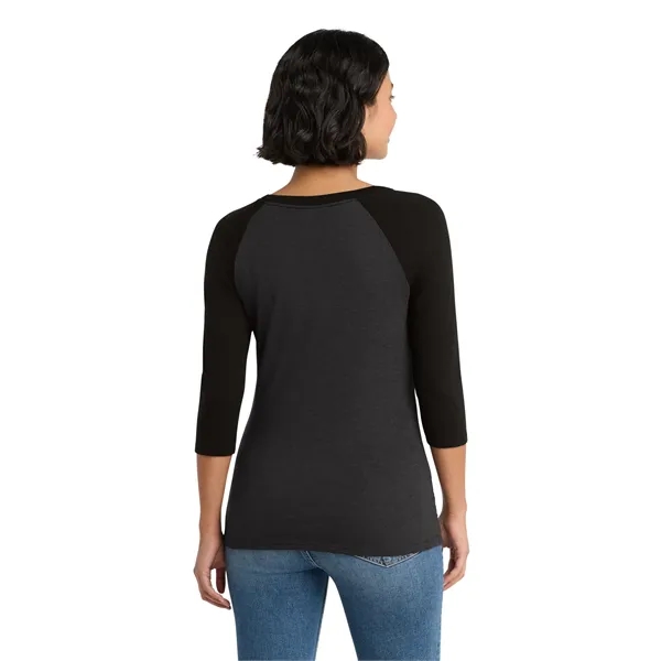 District Women's Perfect Tri 3/4-Sleeve Raglan.... from ASI 84863 SanMar