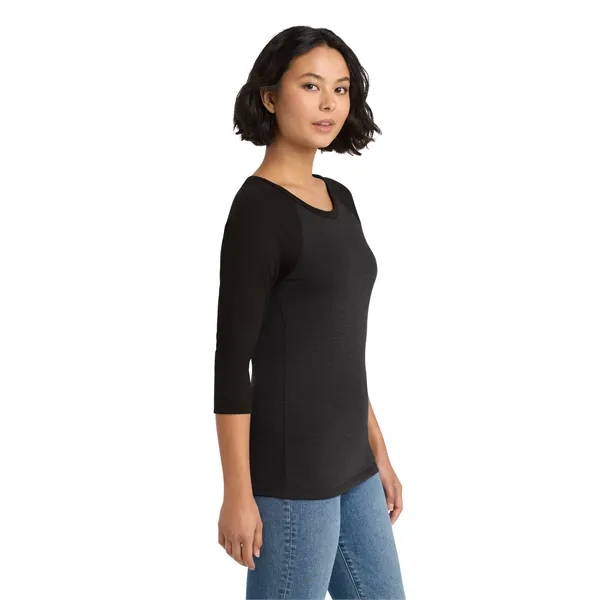 District Women's Perfect Tri 3/4-Sleeve Raglan.... from ASI 84863 SanMar