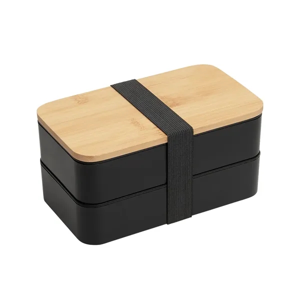 Bamboo Stackable Bento Box... from ASI 79530 Prime Line