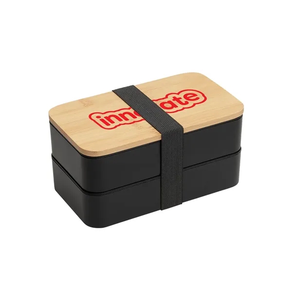 Bamboo Stackable Bento Box... from ASI 79530 Prime Line