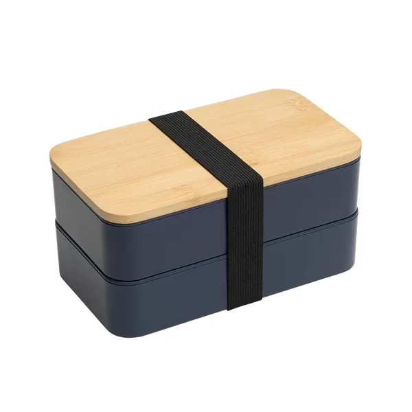 Bamboo Stackable Bento Box... from ASI 79530 Prime Line
