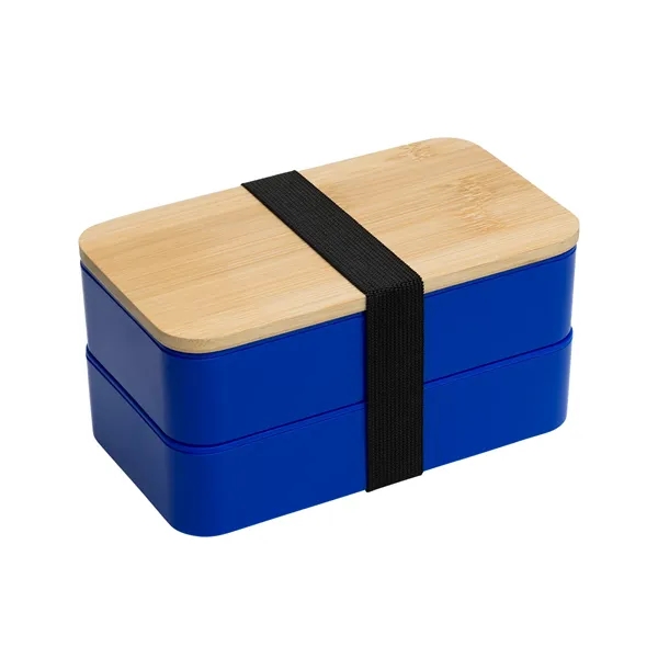 Bamboo Stackable Bento Box... from ASI 79530 Prime Line