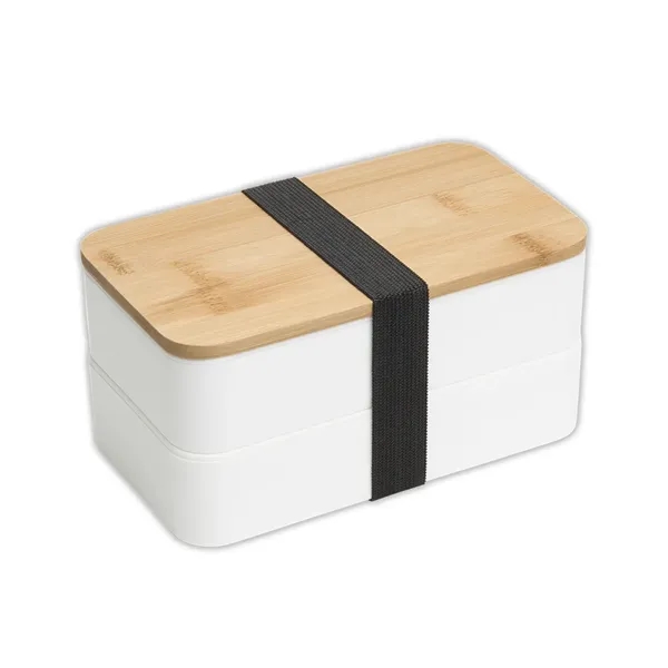 Bamboo Stackable Bento Box... from ASI 79530 Prime Line