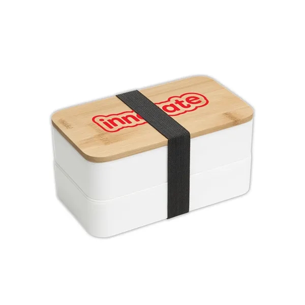 Bamboo Stackable Bento Box... from ASI 79530 Prime Line