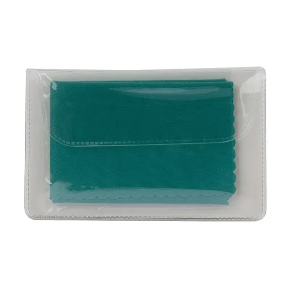 Maxwell Recycled (RPET) Cleaning Cloth... from ASI 67866 Logomark/Valumark