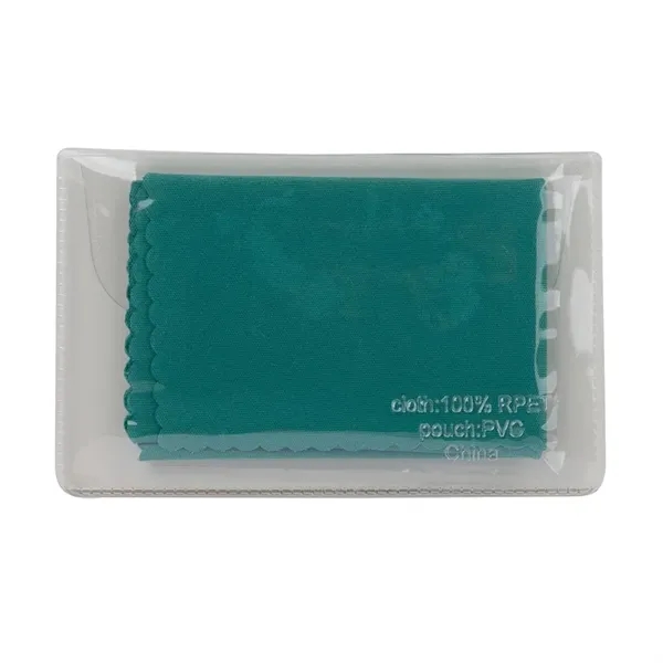 Maxwell Recycled (RPET) Cleaning Cloth... from ASI 67866 Logomark/Valumark