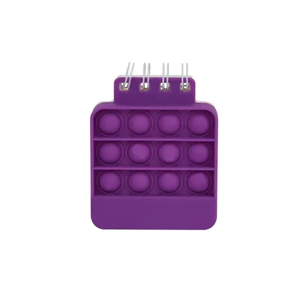 Dimple Silicone Push Pop Notebook... from ASI 67866 Logomark/Valumark