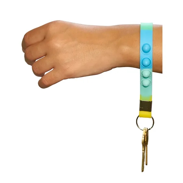 Nunu Push Pop Keychain Wristlet... from ASI 67866 Logomark/Valumark