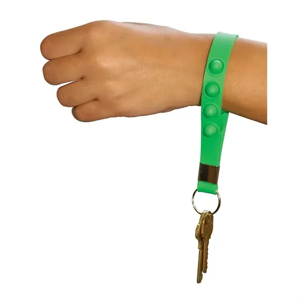 Nunu Push Pop Keychain Wristlet... from ASI 67866 Logomark/Valumark