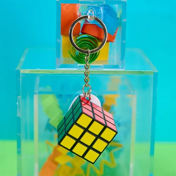 Kubo Mini Cube Keychain... from ASI 67866 Logomark/Valumark