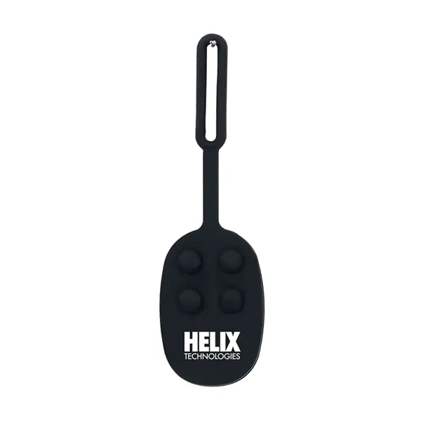 Momo Push Pop Silicone Luggage Tag... from ASI 67866 Logomark/Valumark
