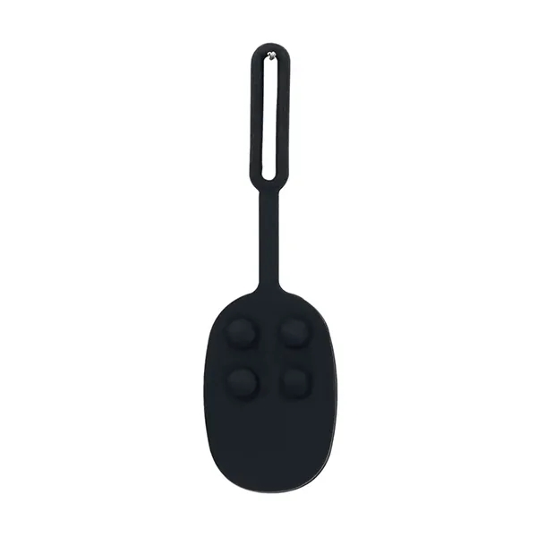 Momo Push Pop Silicone Luggage Tag... from ASI 67866 Logomark/Valumark