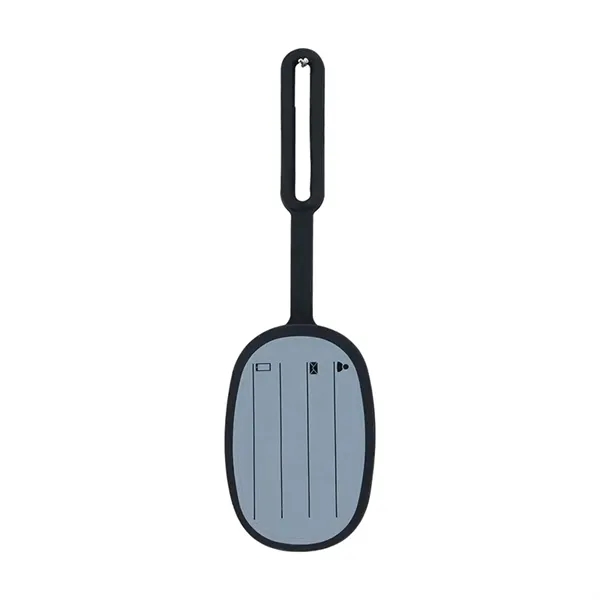 Momo Push Pop Silicone Luggage Tag... from ASI 67866 Logomark/Valumark