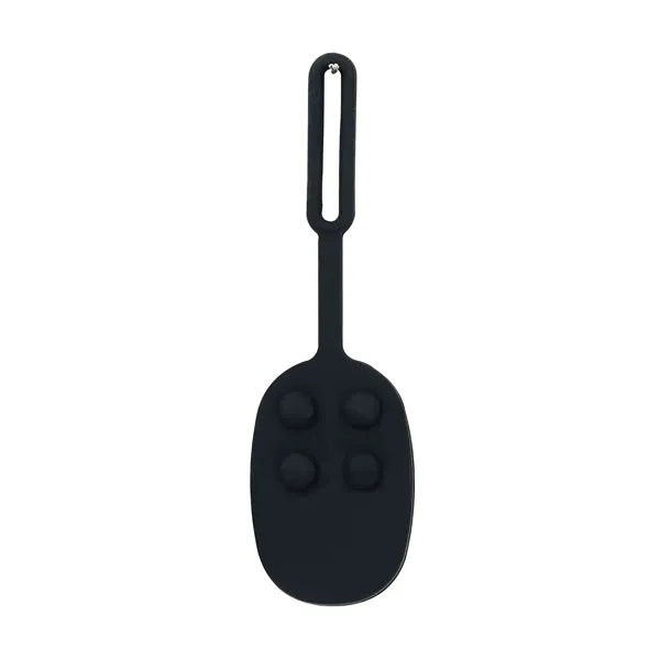 Momo Push Pop Silicone Luggage Tag... from ASI 67866 Logomark/Valumark