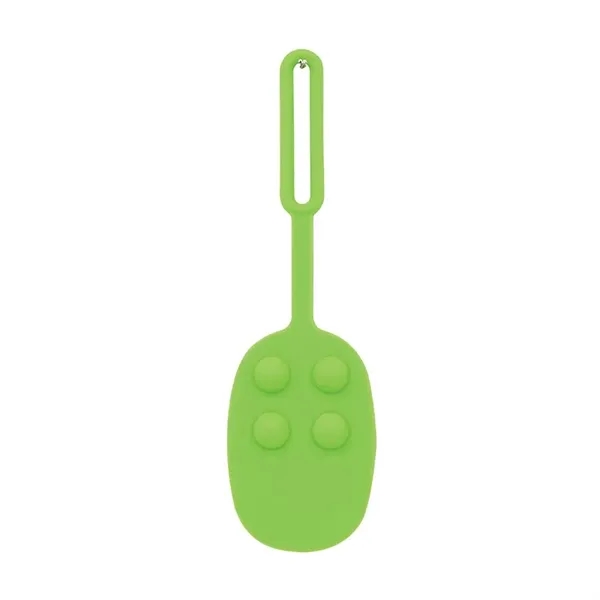 Momo Push Pop Silicone Luggage Tag... from ASI 67866 Logomark/Valumark