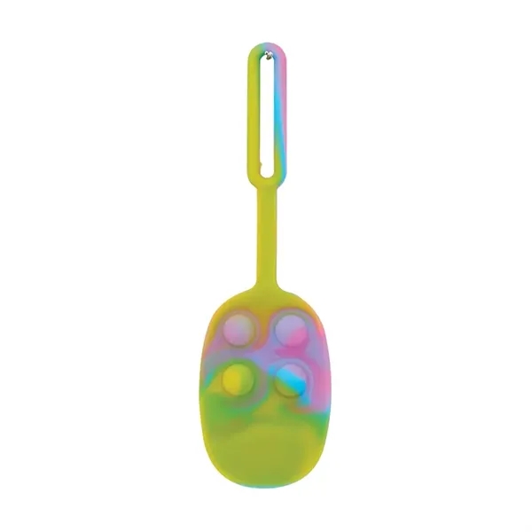 Momo Push Pop Silicone Luggage Tag... from ASI 67866 Logomark/Valumark