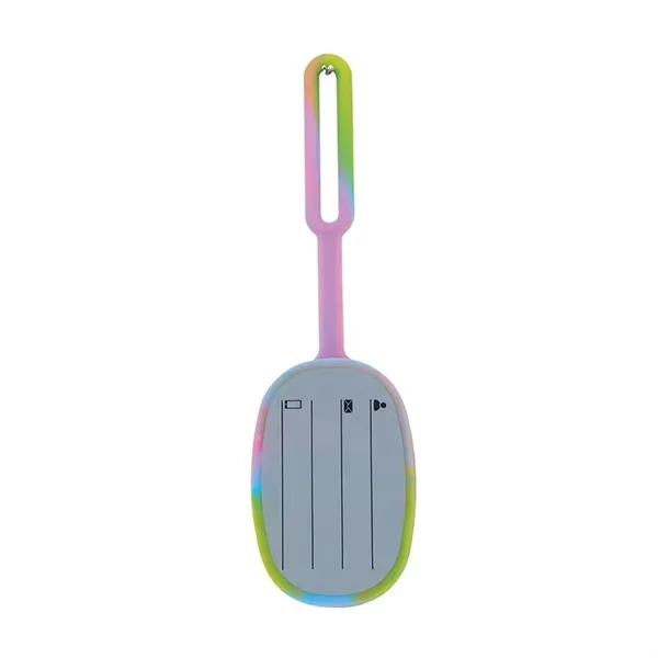 Momo Push Pop Silicone Luggage Tag... from ASI 67866 Logomark/Valumark