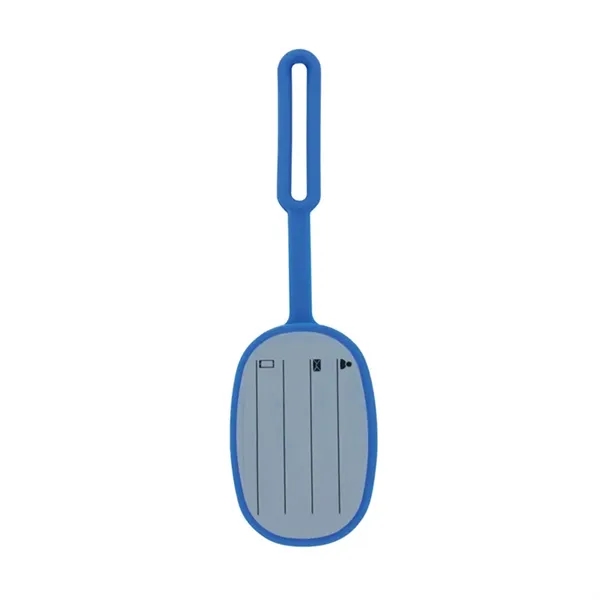 Momo Push Pop Silicone Luggage Tag... from ASI 67866 Logomark/Valumark