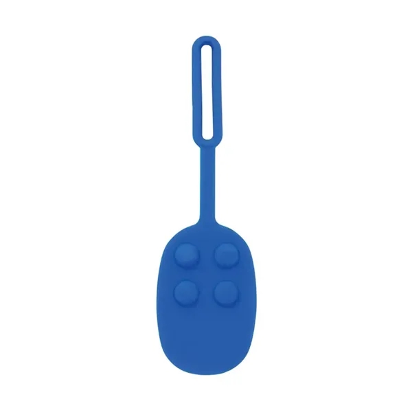 Momo Push Pop Silicone Luggage Tag... from ASI 67866 Logomark/Valumark