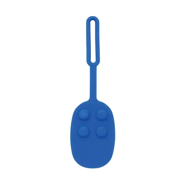 Momo Push Pop Silicone Luggage Tag... from ASI 67866 Logomark/Valumark