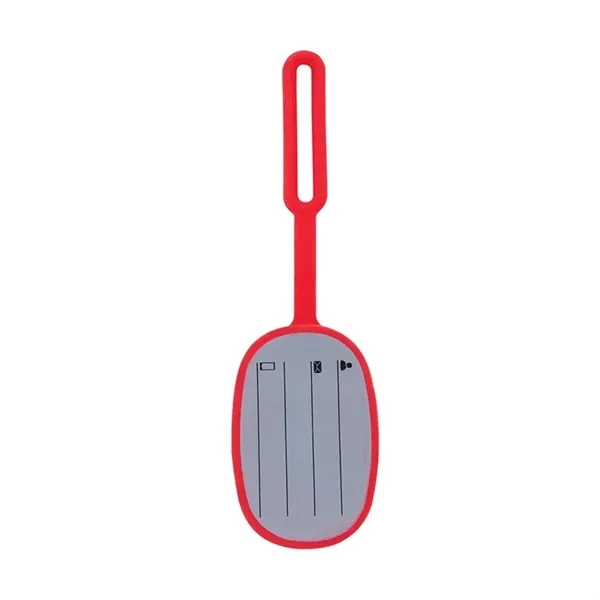 Momo Push Pop Silicone Luggage Tag... from ASI 67866 Logomark/Valumark