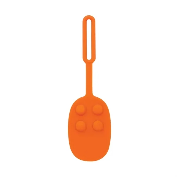 Momo Push Pop Silicone Luggage Tag... from ASI 67866 Logomark/Valumark