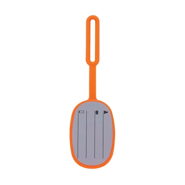 Momo Push Pop Silicone Luggage Tag... from ASI 67866 Logomark/Valumark