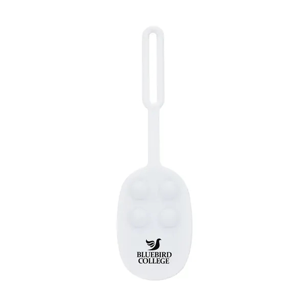 Momo Push Pop Silicone Luggage Tag... from ASI 67866 Logomark/Valumark