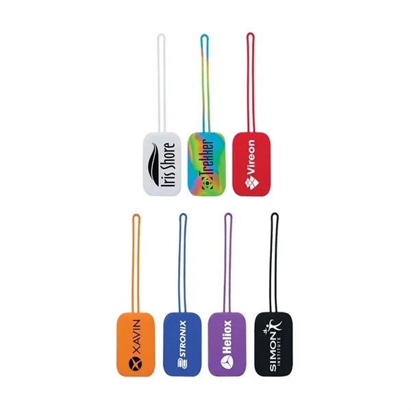 Skye Silicone Luggage Tag... from ASI 67866 Logomark/Valumark