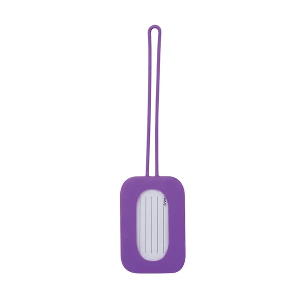 Skye Silicone Luggage Tag... from ASI 67866 Logomark/Valumark
