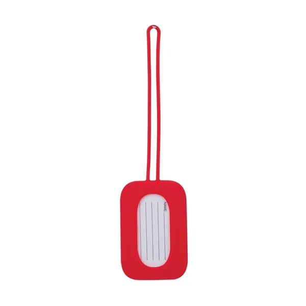 Skye Silicone Luggage Tag... from ASI 67866 Logomark/Valumark