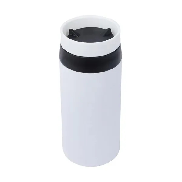 Leo 12 oz. Double Wall Steel, Vacuum 360degree Tumbler... from ASI 67866 Logomark/Valumark