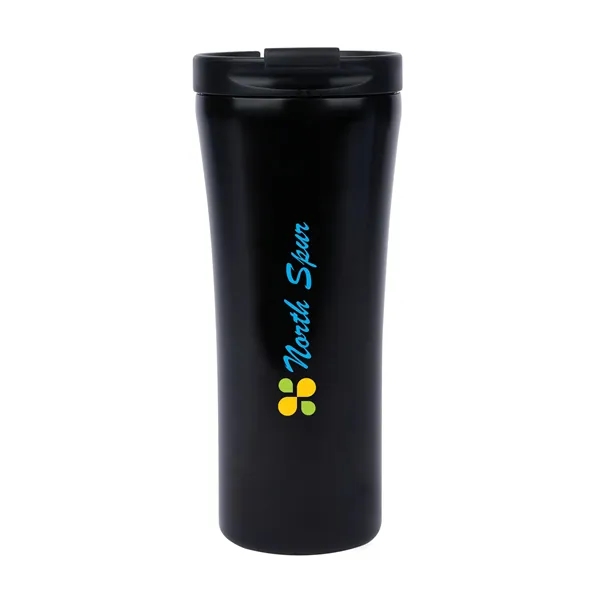 Conrad 16 oz. Double Wall Steel Vacuum Travel Tumbler... from ASI 67866 Logomark/Valumark