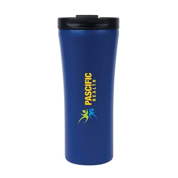 Conrad 16 oz. Double Wall Steel Vacuum Travel Tumbler... from ASI 67866 Logomark/Valumark