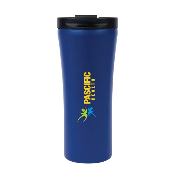 Conrad 16 oz. Double Wall Steel Vacuum Travel Tumbler... from ASI 67866 Logomark/Valumark