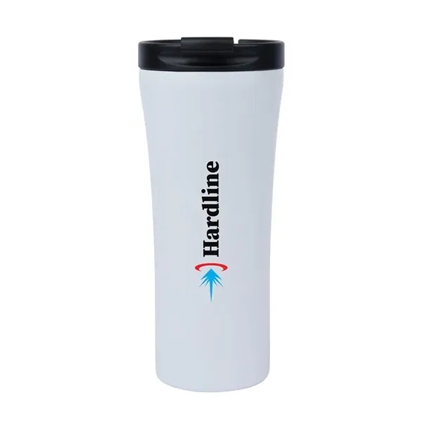 Conrad 16 oz. Double Wall Steel Vacuum Travel Tumbler... from ASI 67866 Logomark/Valumark