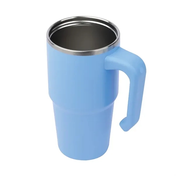 Nolan 20 oz. Double Wall Steel Vacuum Travel Mug... from ASI 67866 Logomark/Valumark