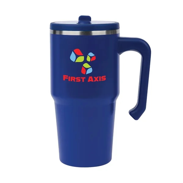 Nolan 20 oz. Double Wall Steel Vacuum Travel Mug... from ASI 67866 Logomark/Valumark