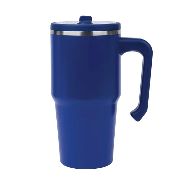 Nolan 20 oz. Double Wall Steel Vacuum Travel Mug... from ASI 67866 Logomark/Valumark