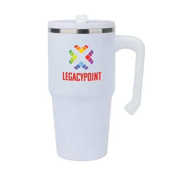 Nolan 20 oz. Double Wall Steel Vacuum Travel Mug... from ASI 67866 Logomark/Valumark