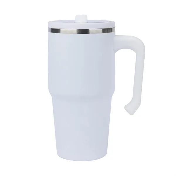 Nolan 20 oz. Double Wall Steel Vacuum Travel Mug... from ASI 67866 Logomark/Valumark