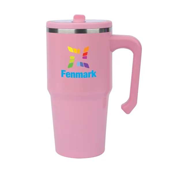 Nolan 20 oz. Double Wall Steel Vacuum Travel Mug... from ASI 67866 Logomark/Valumark