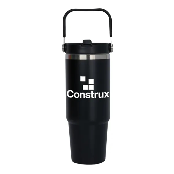 Nexo 30 oz. Recycled Double Wall Steel Travel Tumbler... from ASI 67866 Logomark/Valumark